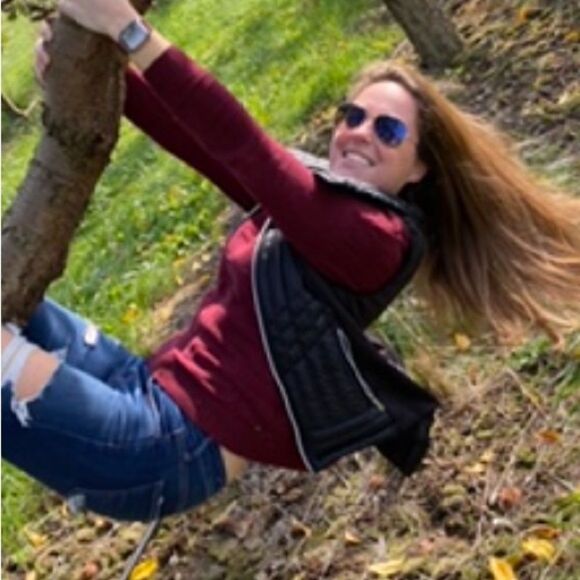 AEO Hooded V neck Aztec Sweater - Picture 5 of 6